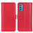 Funda de Cuero Cartera con Soporte Carcasa M14L para Samsung Galaxy M52 5G Rojo