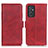 Funda de Cuero Cartera con Soporte Carcasa M15L para Samsung Galaxy Quantum2 5G Rojo