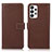 Funda de Cuero Cartera con Soporte Carcasa M16L para Samsung Galaxy A73 5G Marron