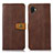 Funda de Cuero Cartera con Soporte Carcasa M16L para Samsung Galaxy Xcover Pro 2 5G Marron