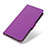 Funda de Cuero Cartera con Soporte Carcasa M21L para Samsung Galaxy S21 Plus 5G Morado