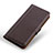 Funda de Cuero Cartera con Soporte Carcasa M28L para Samsung Galaxy S21 5G Marron