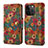 Funda de Cuero Cartera con Soporte Carcasa MT2 para Apple iPhone 14 Pro Max Vistoso