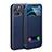 Funda de Cuero Cartera con Soporte Carcasa N01 para Apple iPhone 12 Pro Max Azul