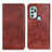 Funda de Cuero Cartera con Soporte Carcasa N01P para Motorola Moto G60s Marron