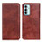 Funda de Cuero Cartera con Soporte Carcasa N01P para Samsung Galaxy M13 4G Marron