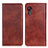 Funda de Cuero Cartera con Soporte Carcasa N01P para Samsung Galaxy XCover 5 SM-G525F Marron