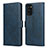 Funda de Cuero Cartera con Soporte Carcasa N02 para Samsung Galaxy Note 20 5G Azul