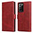 Funda de Cuero Cartera con Soporte Carcasa N02 para Samsung Galaxy Note 20 Ultra 5G Rojo