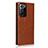 Funda de Cuero Cartera con Soporte Carcasa N04 para Samsung Galaxy Note 20 Ultra 5G Marron Claro