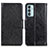 Funda de Cuero Cartera con Soporte Carcasa N05P para Samsung Galaxy M13 4G Negro