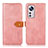 Funda de Cuero Cartera con Soporte Carcasa N07P para Xiaomi Mi 12S 5G Rosa