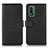 Funda de Cuero Cartera con Soporte Carcasa N08P para Nokia XR21 Negro