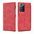 Funda de Cuero Cartera con Soporte Carcasa N09 para Samsung Galaxy Note 20 5G Rojo