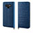 Funda de Cuero Cartera con Soporte Carcasa P04 para Samsung Galaxy Note 9 Azul