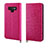 Funda de Cuero Cartera con Soporte Carcasa P04 para Samsung Galaxy Note 9 Rosa Roja