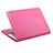 Funda de Cuero Cartera con Soporte Carcasa para Apple MacBook Air 13 pulgadas (2020) Rosa