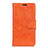 Funda de Cuero Cartera con Soporte Carcasa para HTC U11 Life Naranja
