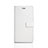 Funda de Cuero Cartera con Soporte Carcasa para Huawei Enjoy 8e Lite Blanco