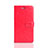 Funda de Cuero Cartera con Soporte Carcasa para Huawei Enjoy 8e Lite Rojo