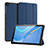Funda de Cuero Cartera con Soporte Carcasa para Huawei MatePad T 10s 10.1 Azul