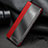 Funda de Cuero Cartera con Soporte Carcasa para Huawei P40 Pro+ Plus Rojo