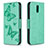 Funda de Cuero Cartera con Soporte Carcasa para Nokia 2.3 Verde