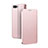 Funda de Cuero Cartera con Soporte Carcasa para Oppo R17 Neo Oro Rosa