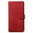 Funda de Cuero Cartera con Soporte Carcasa para Samsung Galaxy S20 Ultra 5G Rojo