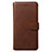 Funda de Cuero Cartera con Soporte Carcasa para Samsung Galaxy S20 Ultra Marron