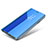 Funda de Cuero Cartera con Soporte Carcasa para Samsung Galaxy S8 Plus Azul