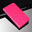 Funda de Cuero Cartera con Soporte Carcasa para Sony Xperia 10 Rosa Roja