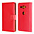 Funda de Cuero Cartera con Soporte Carcasa para Sony Xperia XZ2 Compact Rojo
