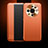 Funda de Cuero Cartera con Soporte Carcasa para Xiaomi Mi 12 Ultra 5G Naranja