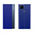 Funda de Cuero Cartera con Soporte Carcasa Q04H para Xiaomi POCO C31 Azul