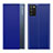Funda de Cuero Cartera con Soporte Carcasa QH2 para Samsung Galaxy M02s Azul