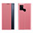 Funda de Cuero Cartera con Soporte Carcasa QH2 para Samsung Galaxy M30s Oro Rosa