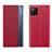 Funda de Cuero Cartera con Soporte Carcasa QH2 para Samsung Galaxy M33 5G Rojo