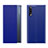 Funda de Cuero Cartera con Soporte Carcasa QH3 para Samsung Galaxy A50S Azul
