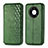 Funda de Cuero Cartera con Soporte Carcasa S01D para Huawei Mate 40 Pro Verde