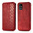Funda de Cuero Cartera con Soporte Carcasa S01D para Samsung Galaxy M31s Rojo