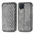 Funda de Cuero Cartera con Soporte Carcasa S01D para Samsung Galaxy M32 4G Gris