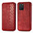 Funda de Cuero Cartera con Soporte Carcasa S01D para Samsung Galaxy S10 Lite Rojo