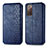 Funda de Cuero Cartera con Soporte Carcasa S01D para Samsung Galaxy S20 FE (2022) 5G Azul