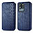 Funda de Cuero Cartera con Soporte Carcasa S01D para Samsung Galaxy S20 Ultra Azul