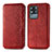 Funda de Cuero Cartera con Soporte Carcasa S01D para Samsung Galaxy S20 Ultra Rojo