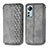 Funda de Cuero Cartera con Soporte Carcasa S01D para Xiaomi Mi 12 Lite 5G Gris