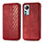 Funda de Cuero Cartera con Soporte Carcasa S01D para Xiaomi Mi 12 Lite 5G Rojo