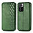 Funda de Cuero Cartera con Soporte Carcasa S01D para Xiaomi Poco X4 NFC Verde