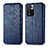 Funda de Cuero Cartera con Soporte Carcasa S01D para Xiaomi Redmi Note 11 Pro+ Plus 5G Azul